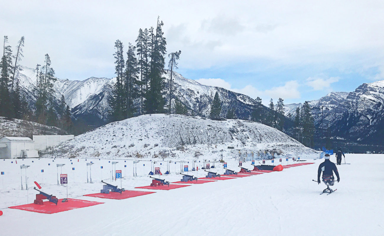 canmore canada parabiathlon competition