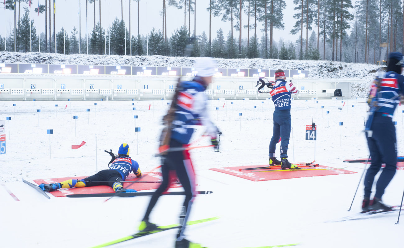 Athletes at BMW IBU World Cup at Kontiolahti