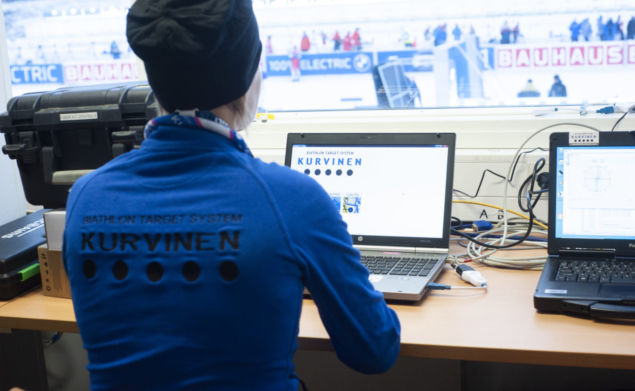 KES-result service system at BMW IBU World Cup at Kontiolahti